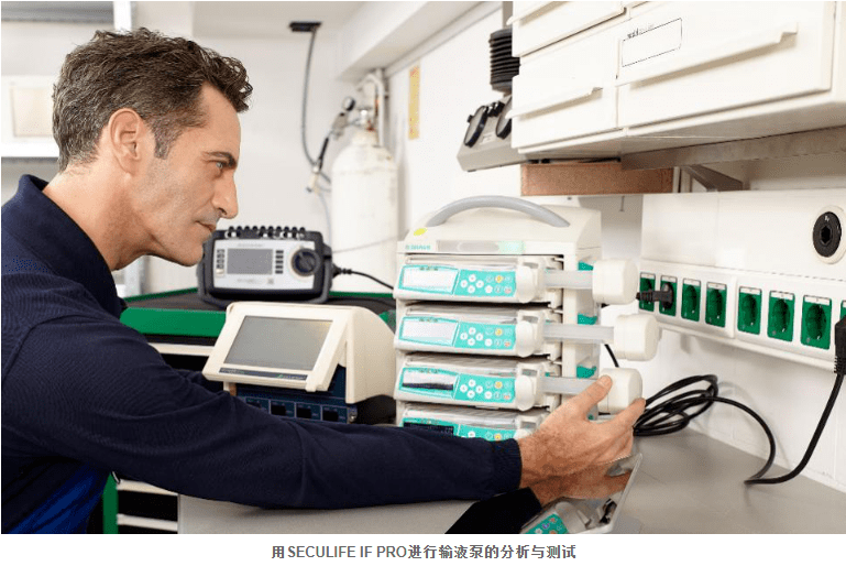 SECULIFE IF PRO進(jìn)行輸液泵的分析與測(cè)試 